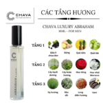 Nước Hoa Nam Chava Luxury Abraham 10ml - hinh 04