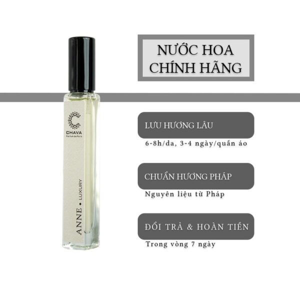 Nước Hoa Nữ Chava Luxury Anne 10ml - hinh 01