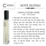 Nước Hoa Nữ Chava Luxury Anne 10ml - hinh 05