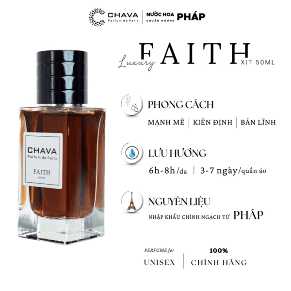 Nước Hoa Chava Luxury Faith 50ml - hinh 02