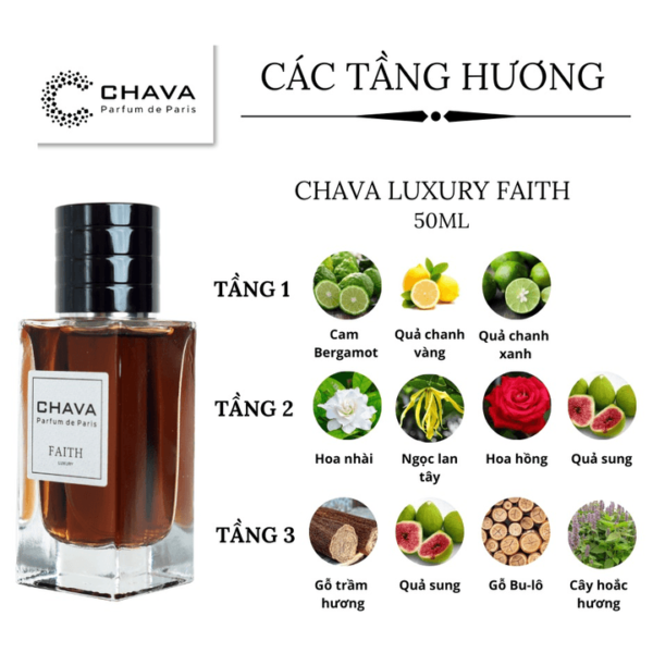 Nước Hoa Chava Luxury Faith 50ml - hinh 04