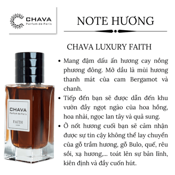 Nước Hoa Chava Luxury Faith 50ml - hinh 05