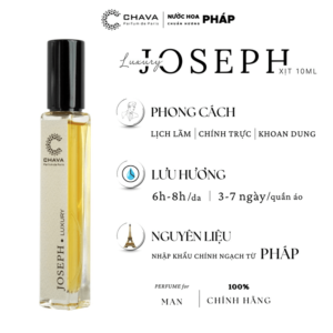 Nước Hoa Nam Chava Luxury Joseph 10ml - hình 02