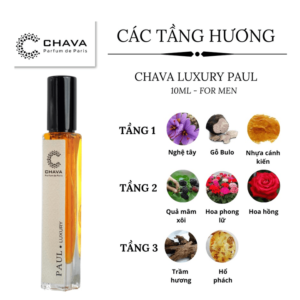 Nước Hoa Nam Chava Luxury Paul 10ml - hinh 04