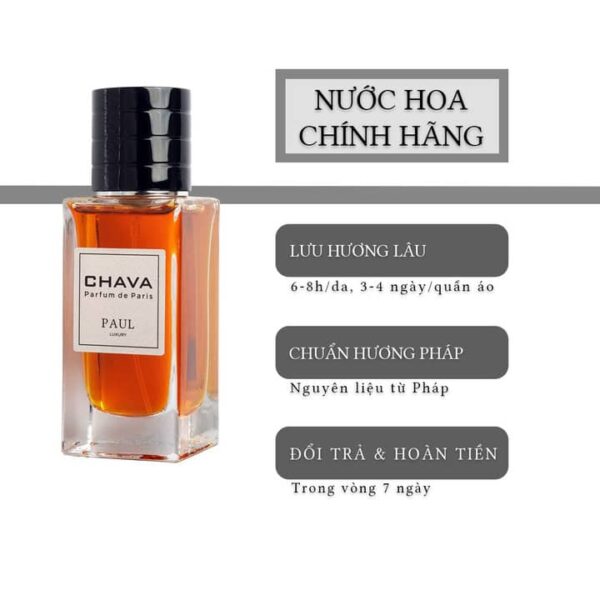 Nước Hoa Chava Luxury Paul 50ml - hinh 01