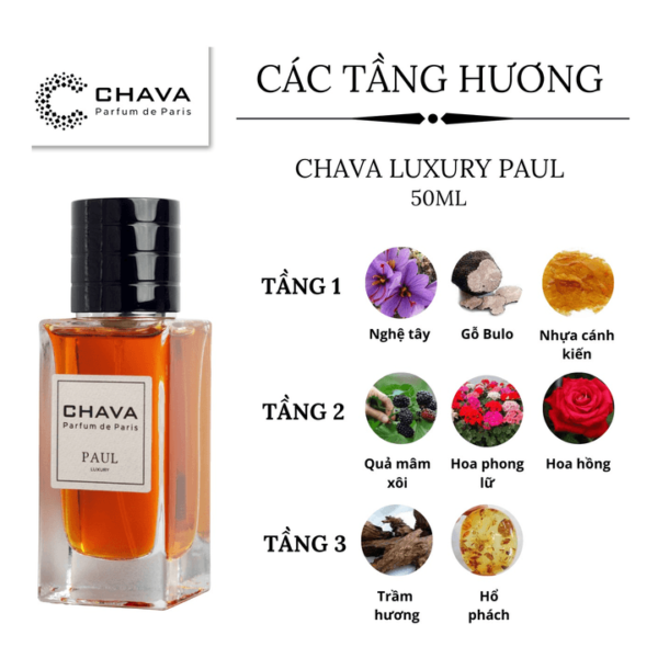 Nước Hoa Chava Luxury Paul 50ml - hinh 04