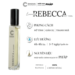 Nước Hoa Nữ Chava Luxury Rebecca 10ml - hinh 02