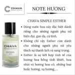 Nước Hoa Chava Simple Esther 50ml - hinh 05