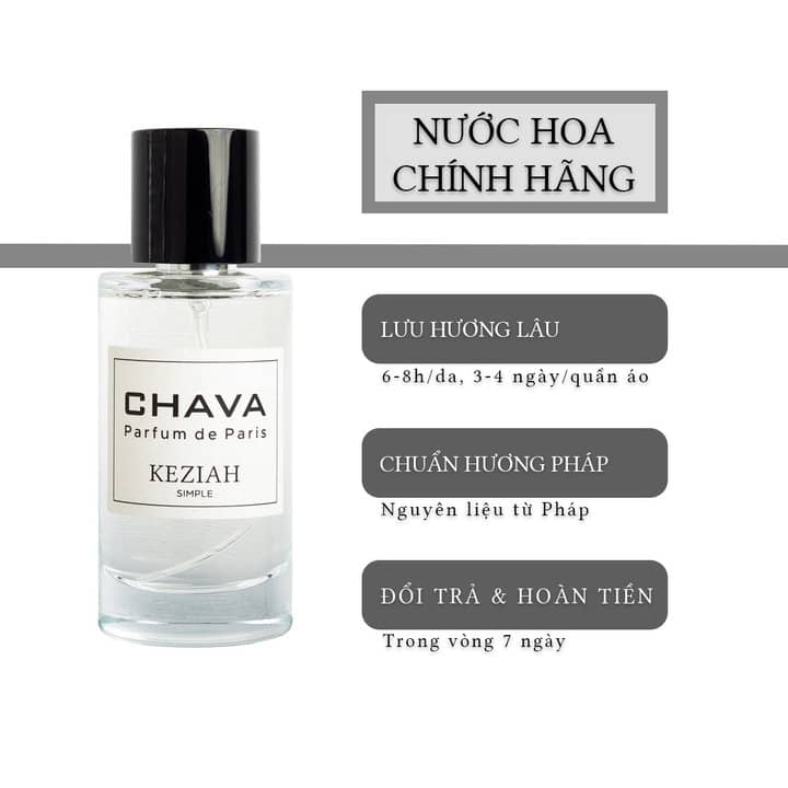 Nước Hoa Nữ Chava Simple Keziah 50ml - hinh sp1