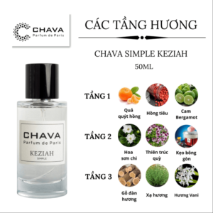 Nước Hoa Nữ Chava Simple Keziah 50ml - hinh sp4