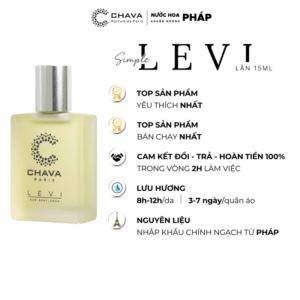 Nước Hoa Nam Chava Simple Levi 15ml - hinh 03