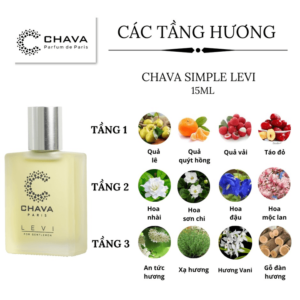 Nước Hoa Nam Chava Simple Levi 15ml - hinh 04