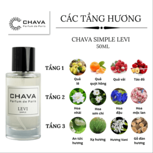 Nước Hoa Nam Chava Simple Levi 50ml - hinh 04