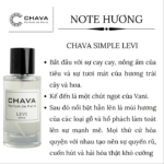 Nước Hoa Nam Chava Simple Levi 50ml - hinh 05