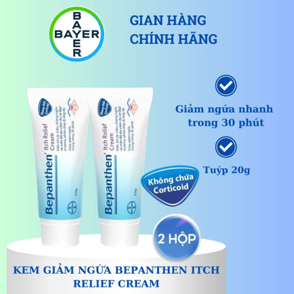 Combo 2 Kem Bepanthen Itch Relief Cream - hinh 01