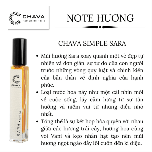 Nước Hoa Nữ Mini SARA 10ml - hinh 04