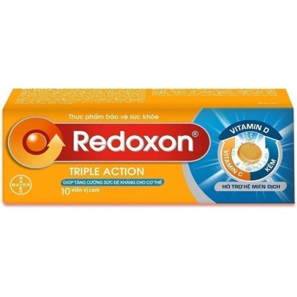 Viên sủi Redoxon Triple Action Bayer - hinh 02