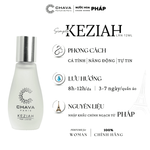 Nước Hoa Nữ Chava Simple Keziah 12ml - hinh 02