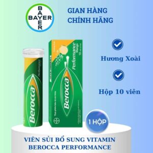 Viên sủi Berocca Performance bổ sung vitamin và khoáng chất - hinh 02