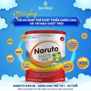 Sản phẩm dinh dưỡng Naruto Kao IQ - hình 02