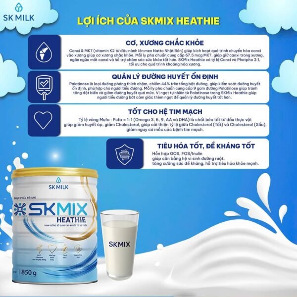 Thực phẩm bổ sung SKMIX HEATHIE - HÌnh 03