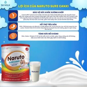 Thực phẩm dùng cho chế độ ăn đặc biệt Naruto Sure Canxi - hinh 06