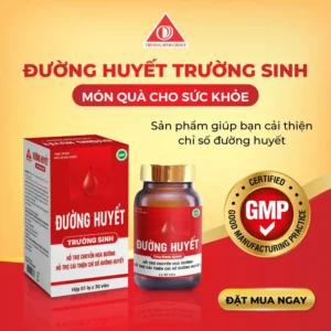 Viên Uống Hỗ Trợ Cải Thiện Đường Huyết Trường Sinh 30 Viên – hinh 3