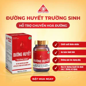 Viên Uống Hỗ Trợ Cải Thiện Đường Huyết Trường Sinh 30 Viên - hình 4