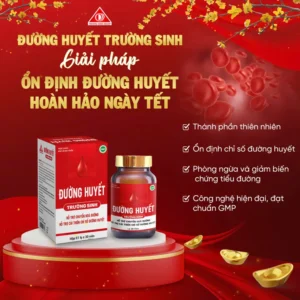 Viên Uống Hỗ Trợ Cải Thiện Đường Huyết Trường Sinh 30 Viên - hình 6