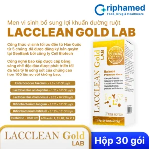 Men vi sinh Lacclean Gold LAB - hình 5