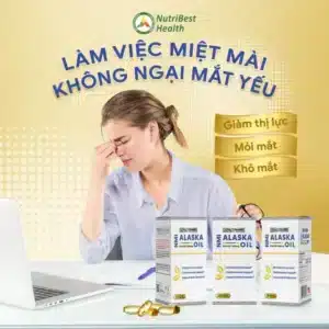 NMI ALASKA OIL USA – Viên nang mềm dầu cá Alaska - hinh 03