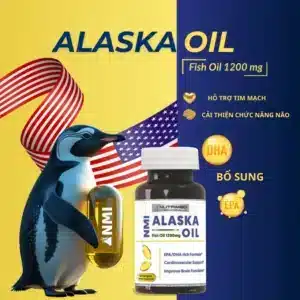 NMI ALASKA OIL USA – Viên nang mềm dầu cá Alaska - hinh 07