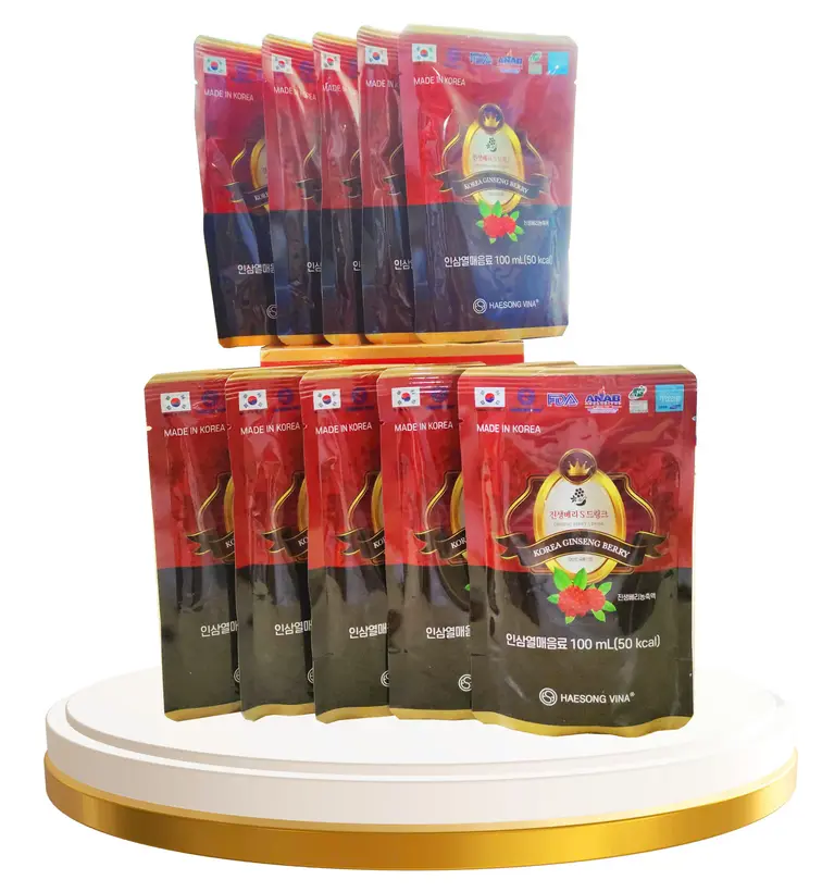 Nước uống Quả Nhân Sâm Ginseng Berry S Drink - hinh 06