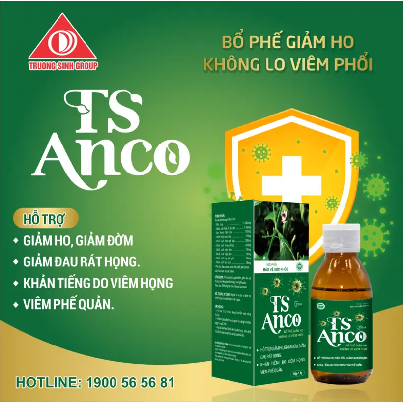 Siro giảm ho từ thảo dược