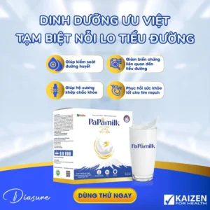 sữa non tổ yến Papamilk Diasure 24 gói 32g - hinh 08