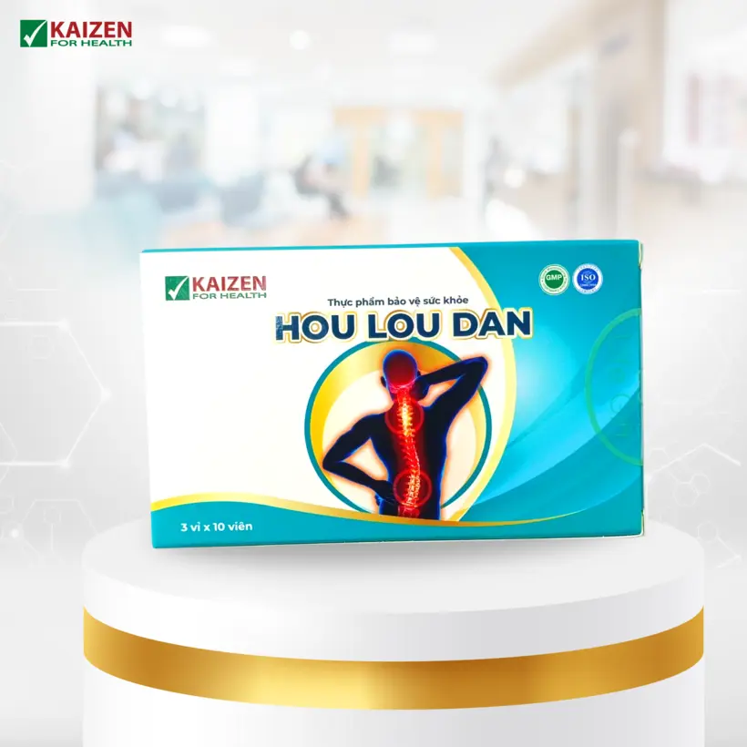 Viên uống Hou Lou Dan hỗ trợ giảm viêm khớp, thoái hóa khớp