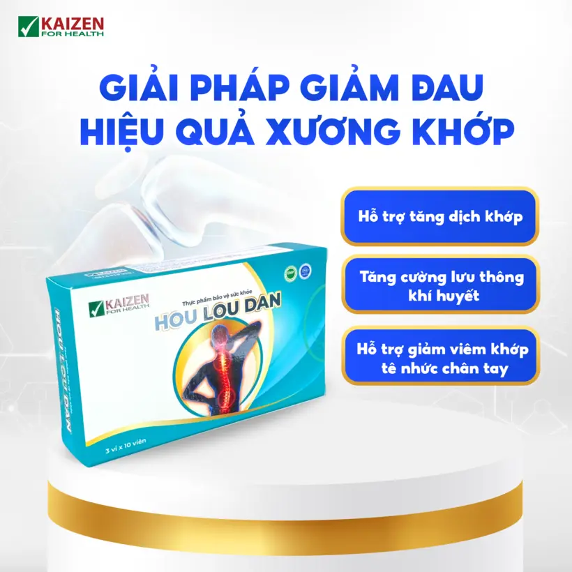 Viên uống Hou Lou Dan 30 viên – Hỗ trợ giảm viêm khớp