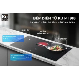 bếp điện từ 3 ngăn KUCHEN KU MI918 - HInh 03