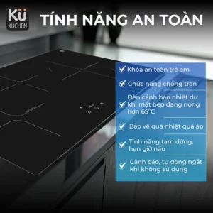 Bếp Điện Từ 3 Ngăn KUCHEN KU SEI 382 - Hinh 02