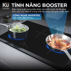 Bếp Điện Từ 3 Ngăn KUCHEN KU SEI 382 - Hinh 06