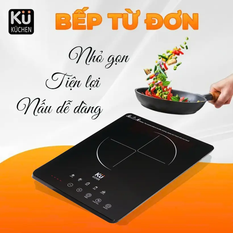 Bếp Điện Từ Đơn KUCHEN KU MI928 - HInh 03