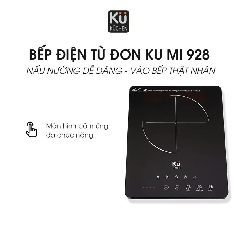 Bếp Điện Từ Đơn KUCHEN KU MI928 - HInh 05