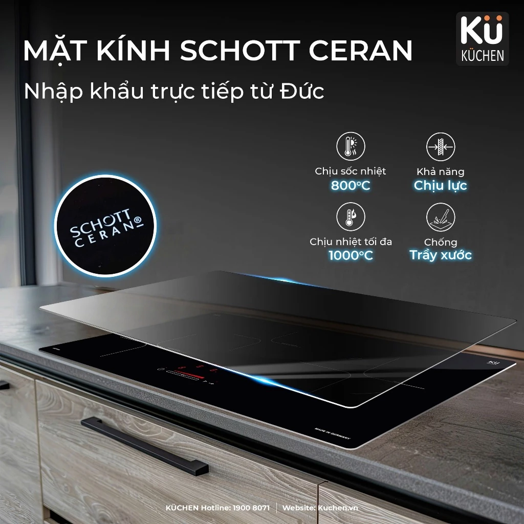 Bếp Điện Từ KUCHEN KU GEIF 388 - Hinh 06