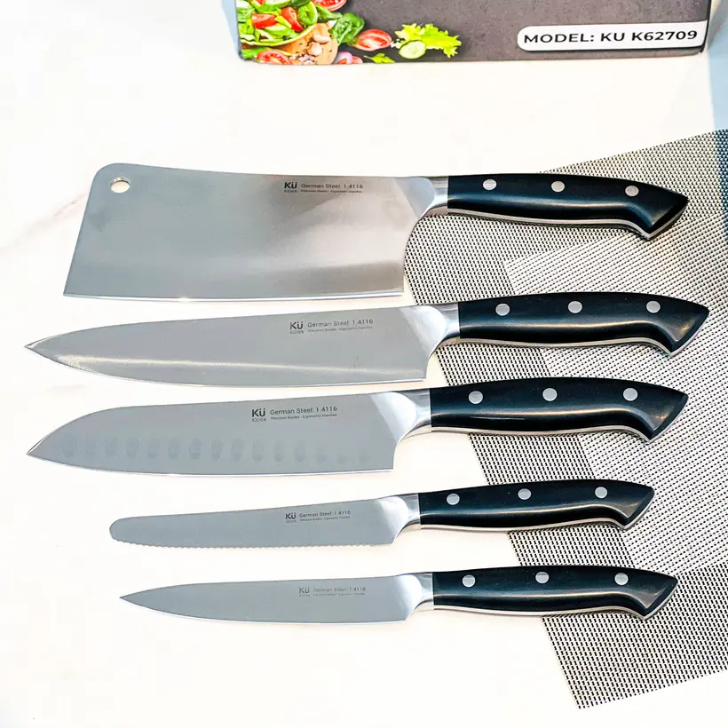 Bộ dao Küchen KU K62709 - Hinh 01