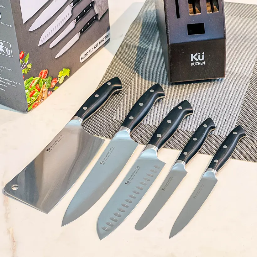 Bộ dao Küchen KU K62709 - Hinh 08