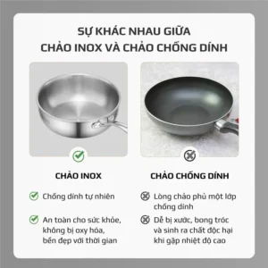 Chảo inox Olivo Steve 2485 - hinh 05