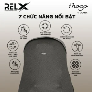 đệm massage lưng RelX IH-1105M - hinh 04