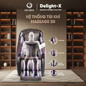Ghế massage Delight X Ogawa OGVN-5574 chính hãng - Hinh 07