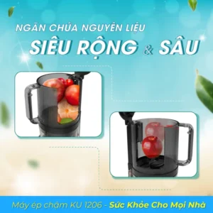 Máy ép chậm KUCHEN KU 1206 - hinh 03