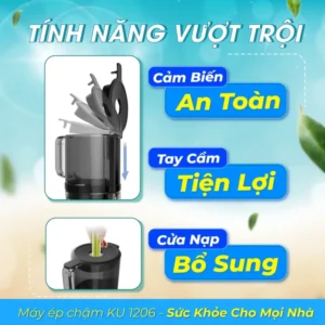 Máy ép chậm KUCHEN KU 1206 - hinh 05